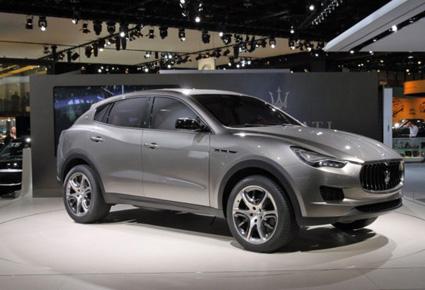 Maserati تعمل على ليفانتي سيارة الدفع الرباعي الجديدة